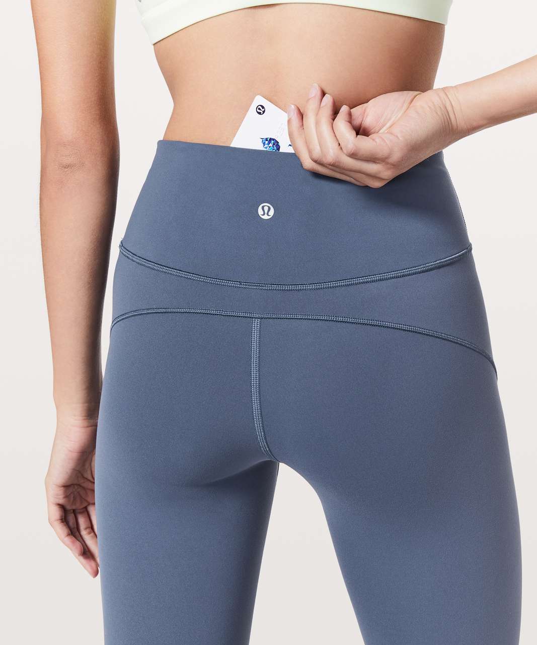 Lululemon Fast & Free 7/8 Tight II (Nulux 25) - Nouveau Mach Blue