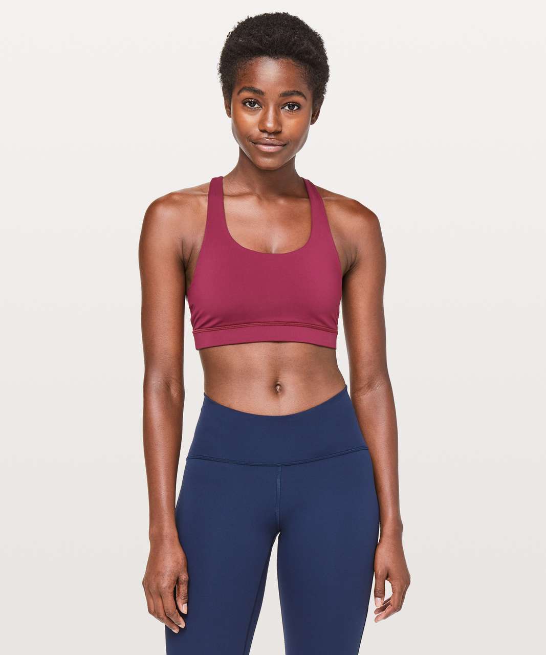 Lululemon Invigorate Bra - Ruby Wine