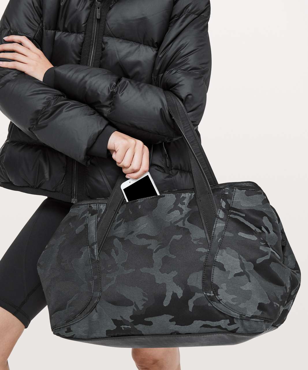 lululemon camo bag