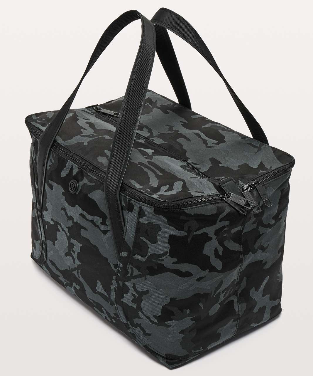 Lululemon Out Of Range Bag *28L - Jacquard Camo Cotton Obsidian / Black