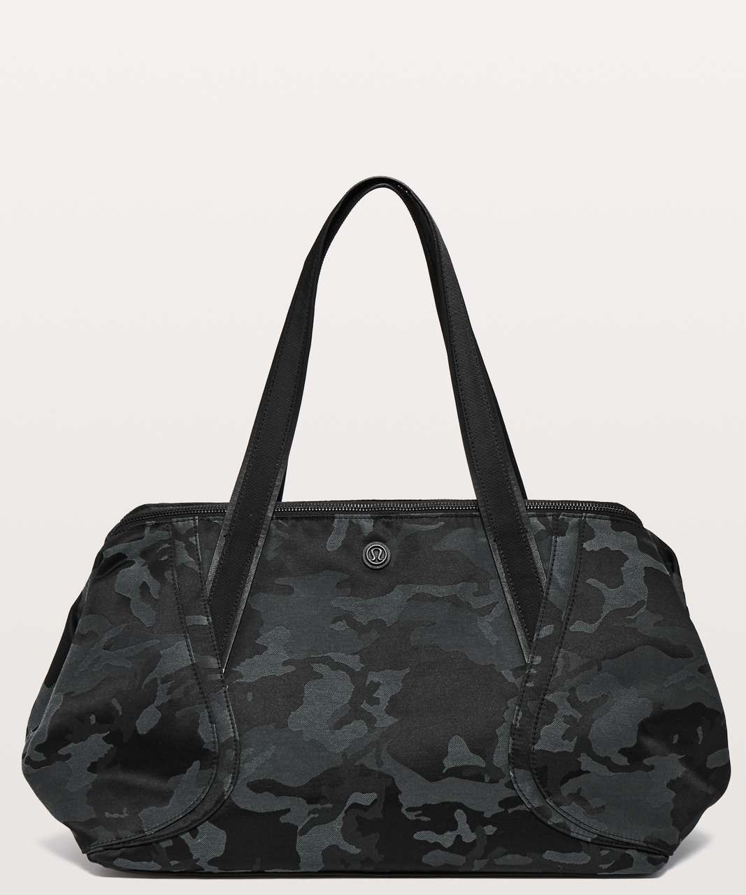 Lululemon Out Of Range Bag *28L - Jacquard Camo Cotton Obsidian / Black