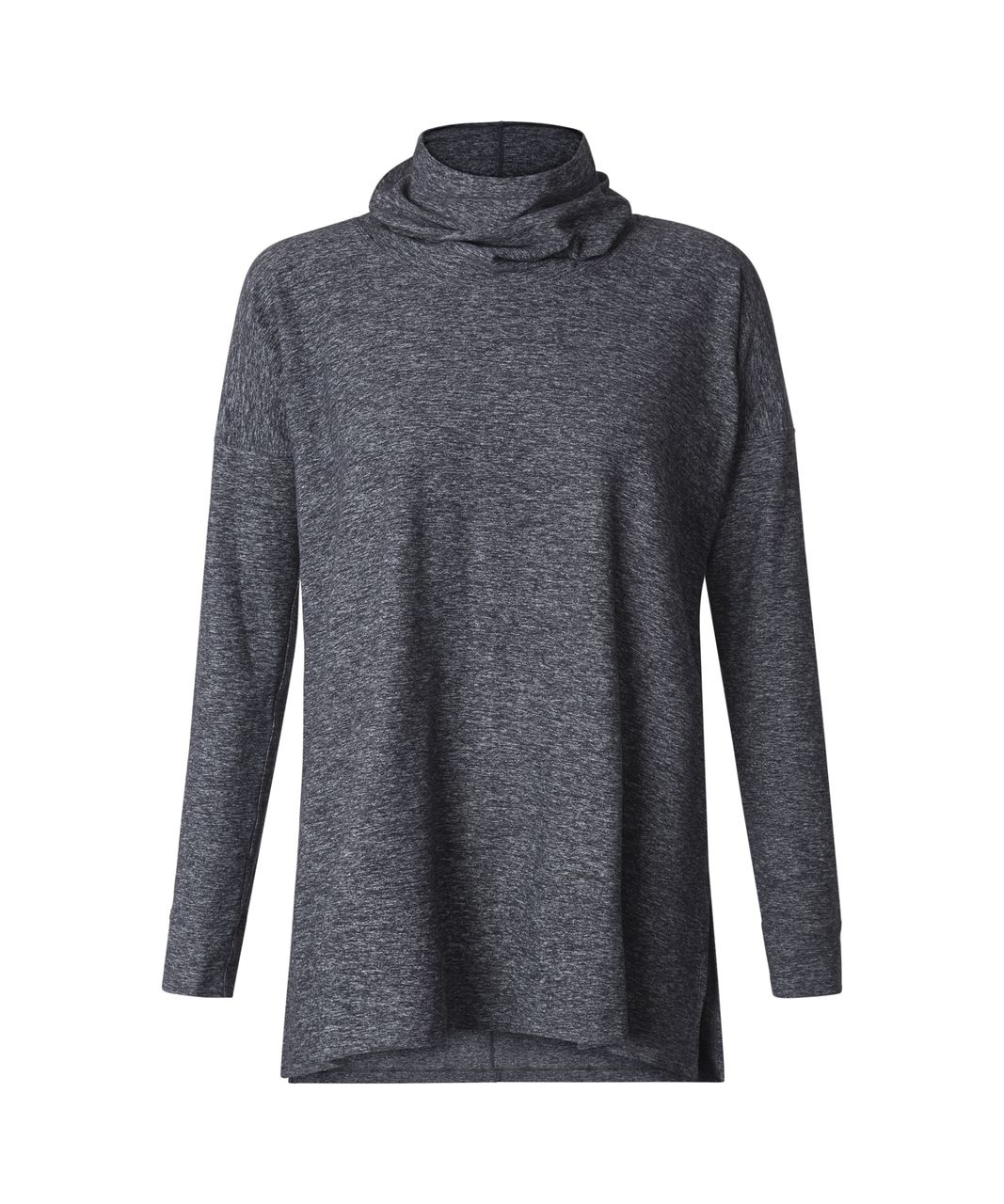 Lululemon On The Move Long Sleeve - Heathered Black