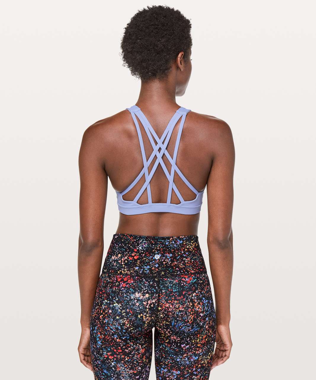 Lululemon Free To Be Serene Bra *High Neck In Graffiti Pop