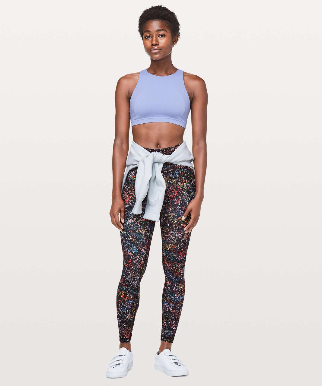 Lululemon Free To Be Serene Bra *High Neck In Graffiti Pop