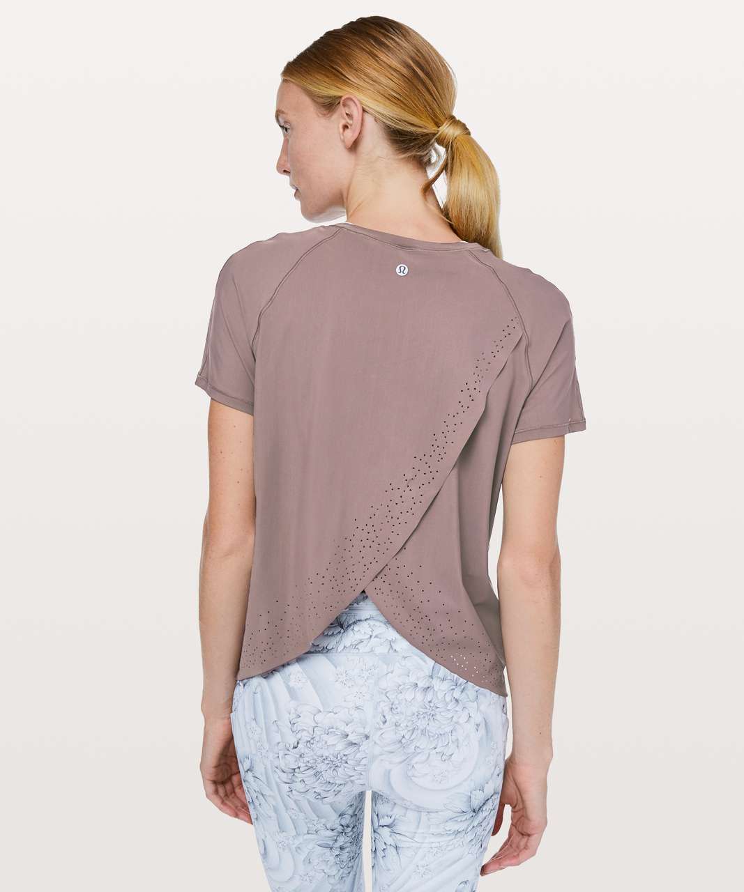 Lululemon Quick Pace Short Sleeve - Antique Bark