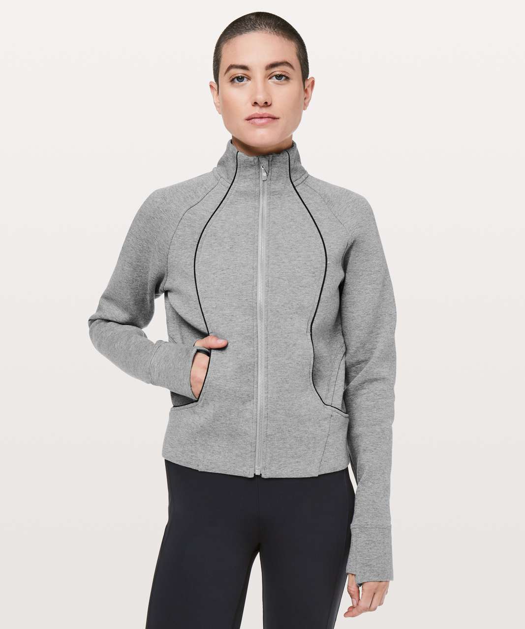 Heathered Core Medium Grey 