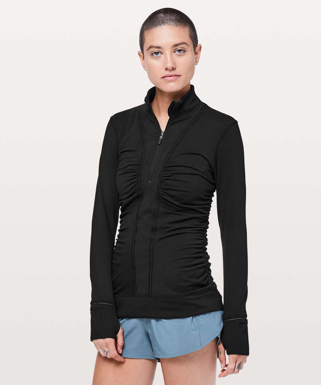 Lululemon Cypress Kiss 1/2 Zip - Black