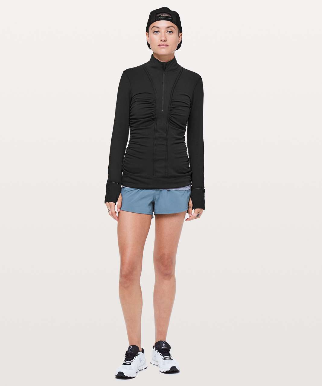 Lululemon Cypress Kiss 1/2 Zip - Black