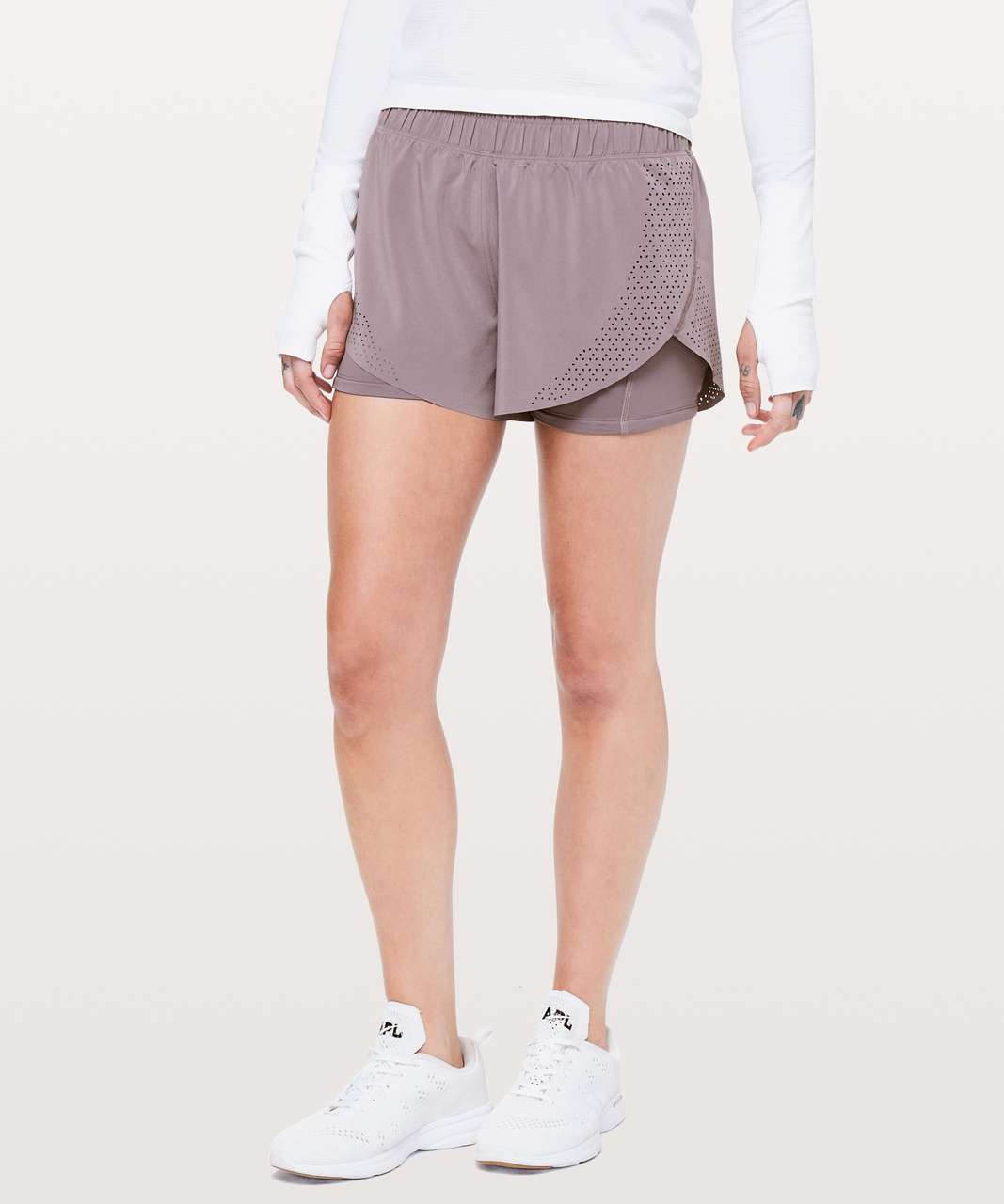 Lululemon Laser Speed Train Short *4.5" - Lunar Rock