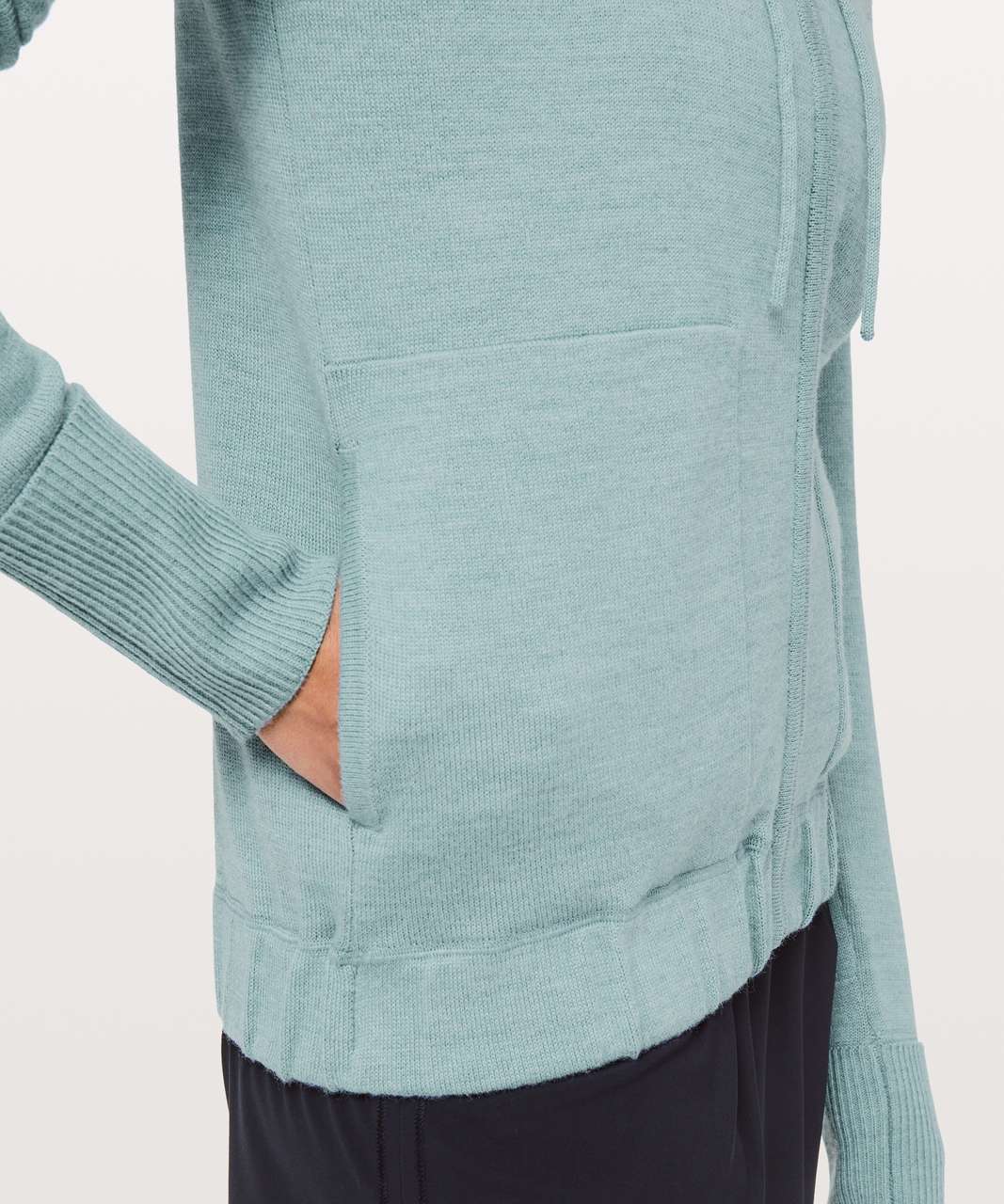 Lululemon Rise & Move Hoodie - Heathered Cloud Blue