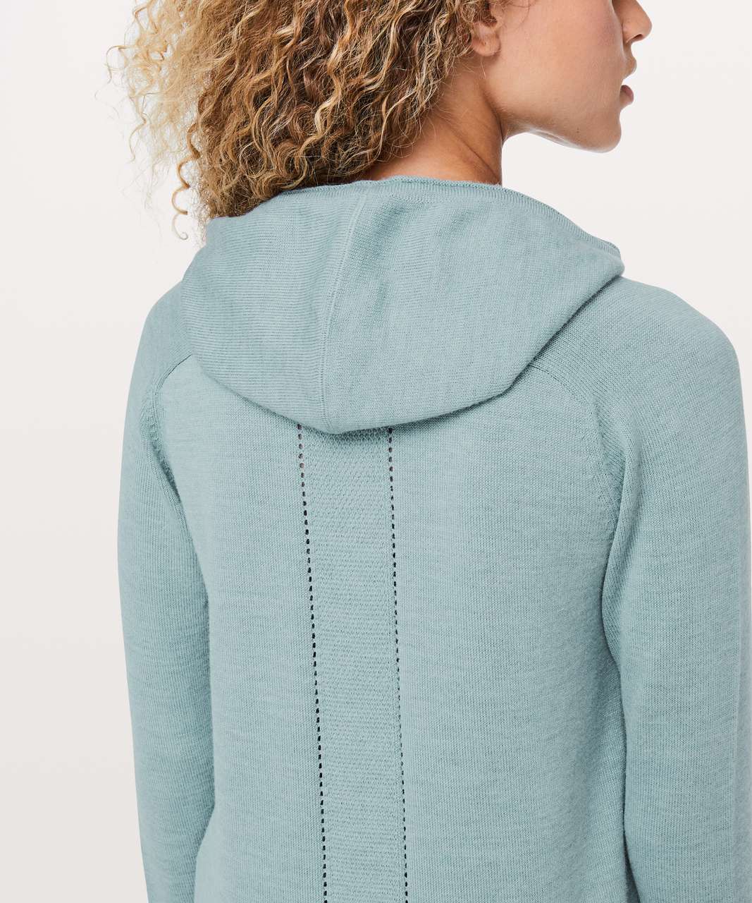 Lululemon Rise & Move Hoodie - Heathered Cloud Blue