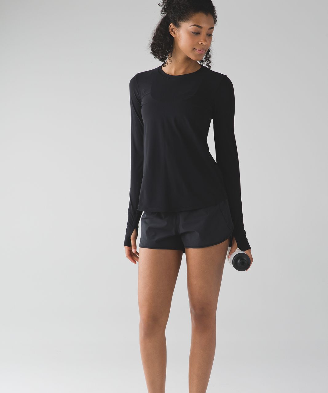 Lululemon Sunaway Runaway Long Sleeve - Black