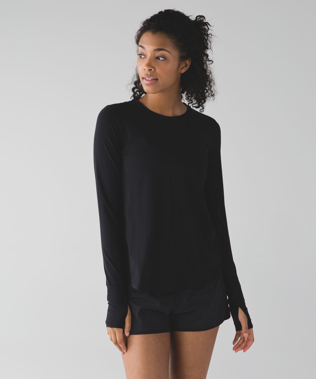 Lululemon Sunaway Runaway Long Sleeve - Black