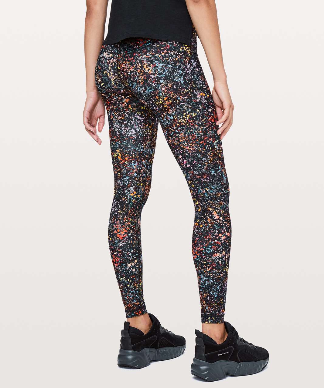 Lululemon Wunder Under Hi-Rise Tight (Ombre) 28 - Ombre Black - lulu  fanatics