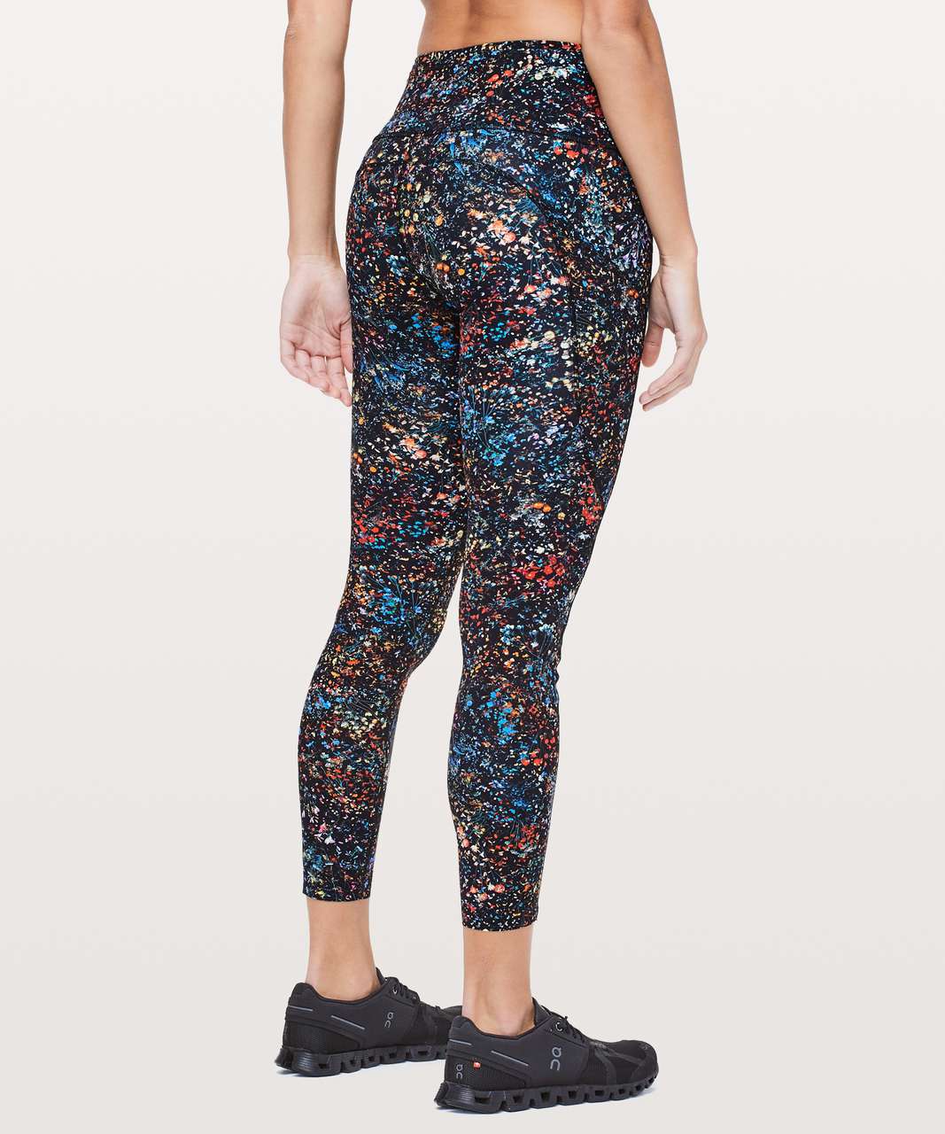 Lululemon Fast & Free 7/8 Tight II *Nulux 25 - Flowerescent Multi - lulu  fanatics