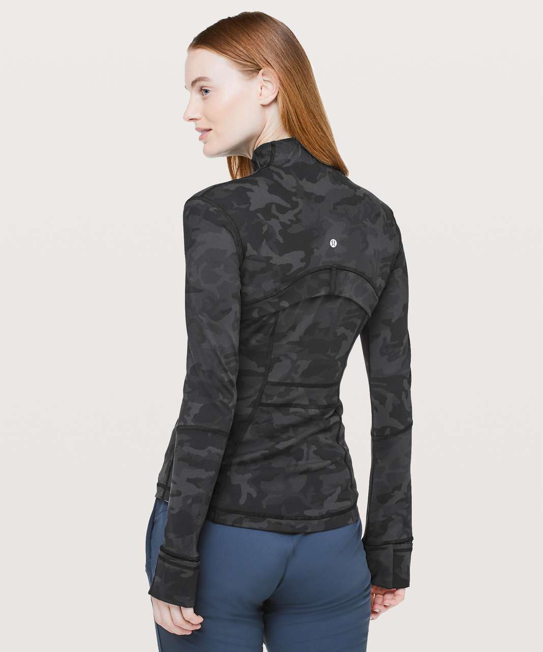 Lululemon Break a Trail Jacket - Incognito Camo Multi Grey - lulu fanatics