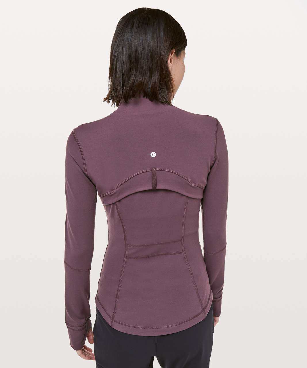 NEW Women Lululemon Nulu Cropped Define Jacket Vintage Plum Size 4