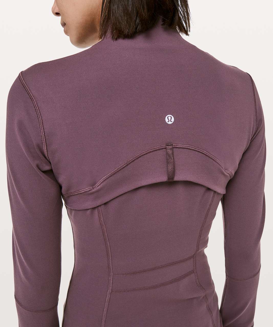 NEW Women Lululemon Nulu Cropped Define Jacket Vintage Plum Size 4