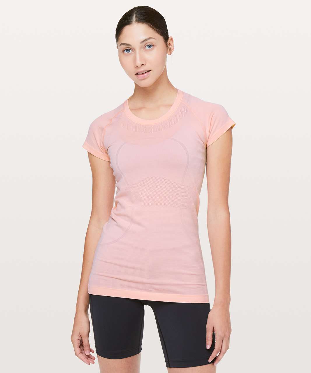 Lululemon Swiftly Tech Short Sleeve Crew - Dusty Pink / Dusty Pink