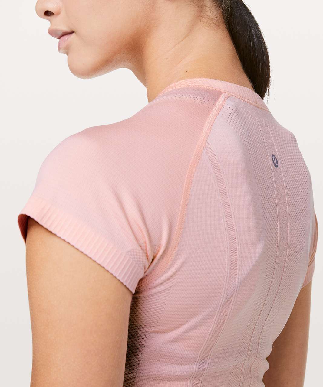 Lululemon Swiftly Tech Short Sleeve Crew - Dusty Pink / Dusty Pink