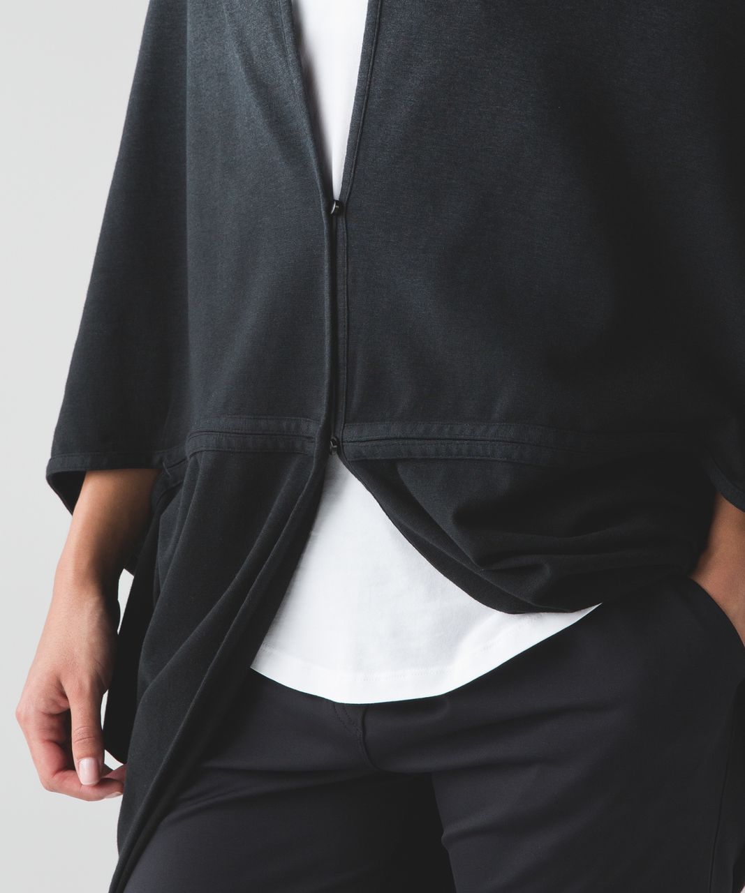 Lululemon Mindful Wrap - Heathered Black / Black