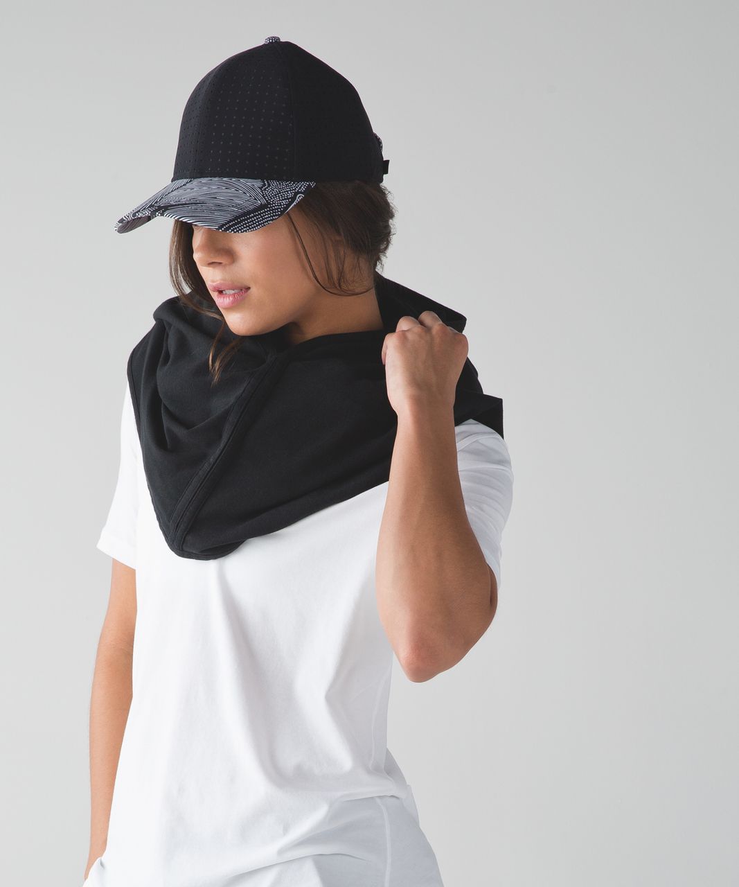 Lululemon Mindful Wrap - Heathered Black / Black