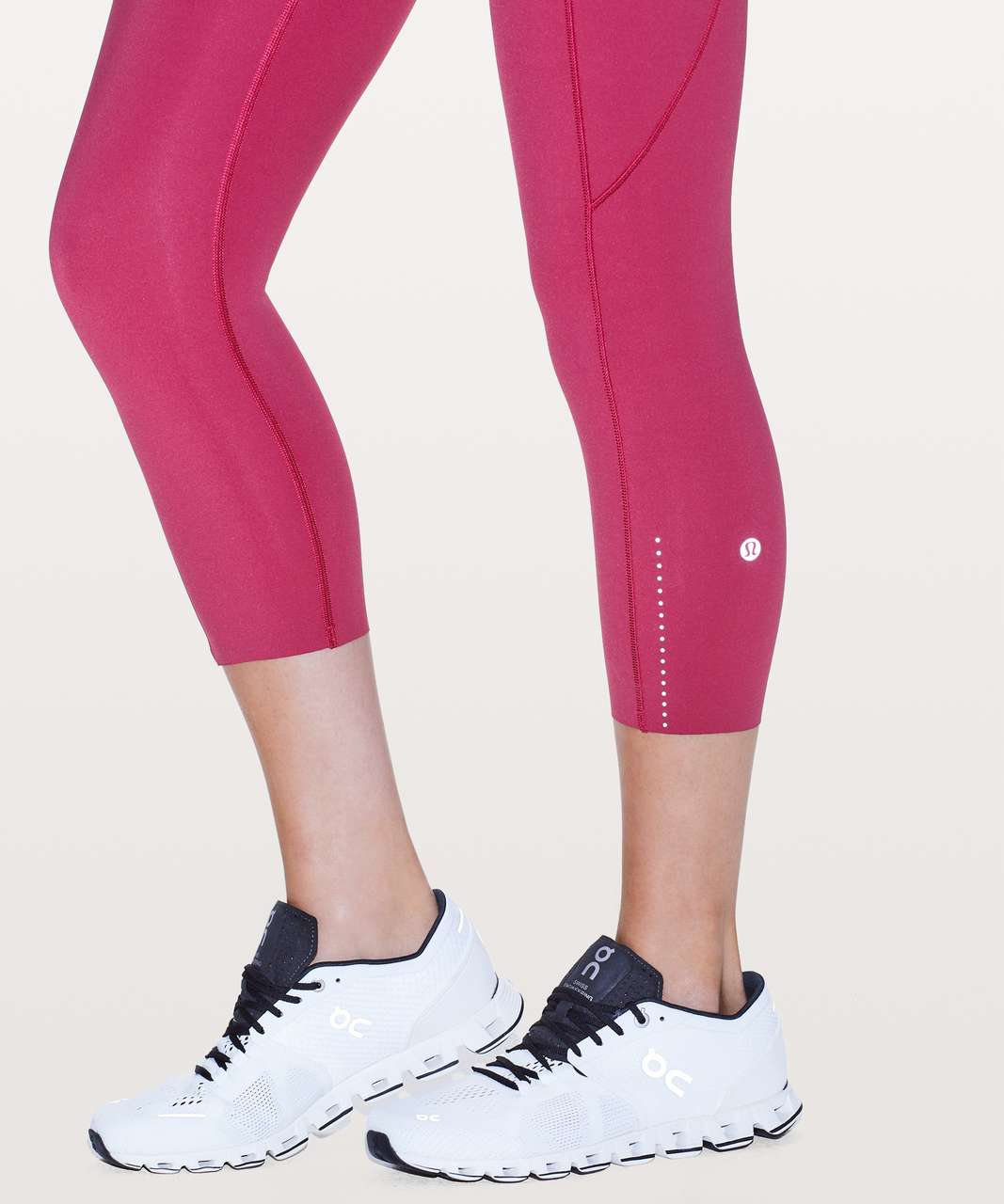 Lululemon Fast & Free Running Tight Color Star Ruby Nulux Fabric