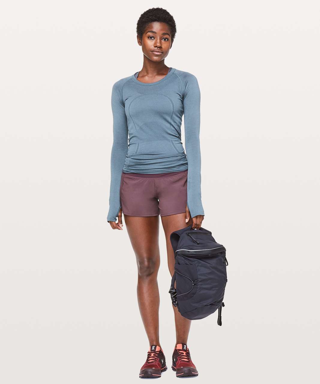 Lululemon Run Times Short II *4" - Arctic Plum