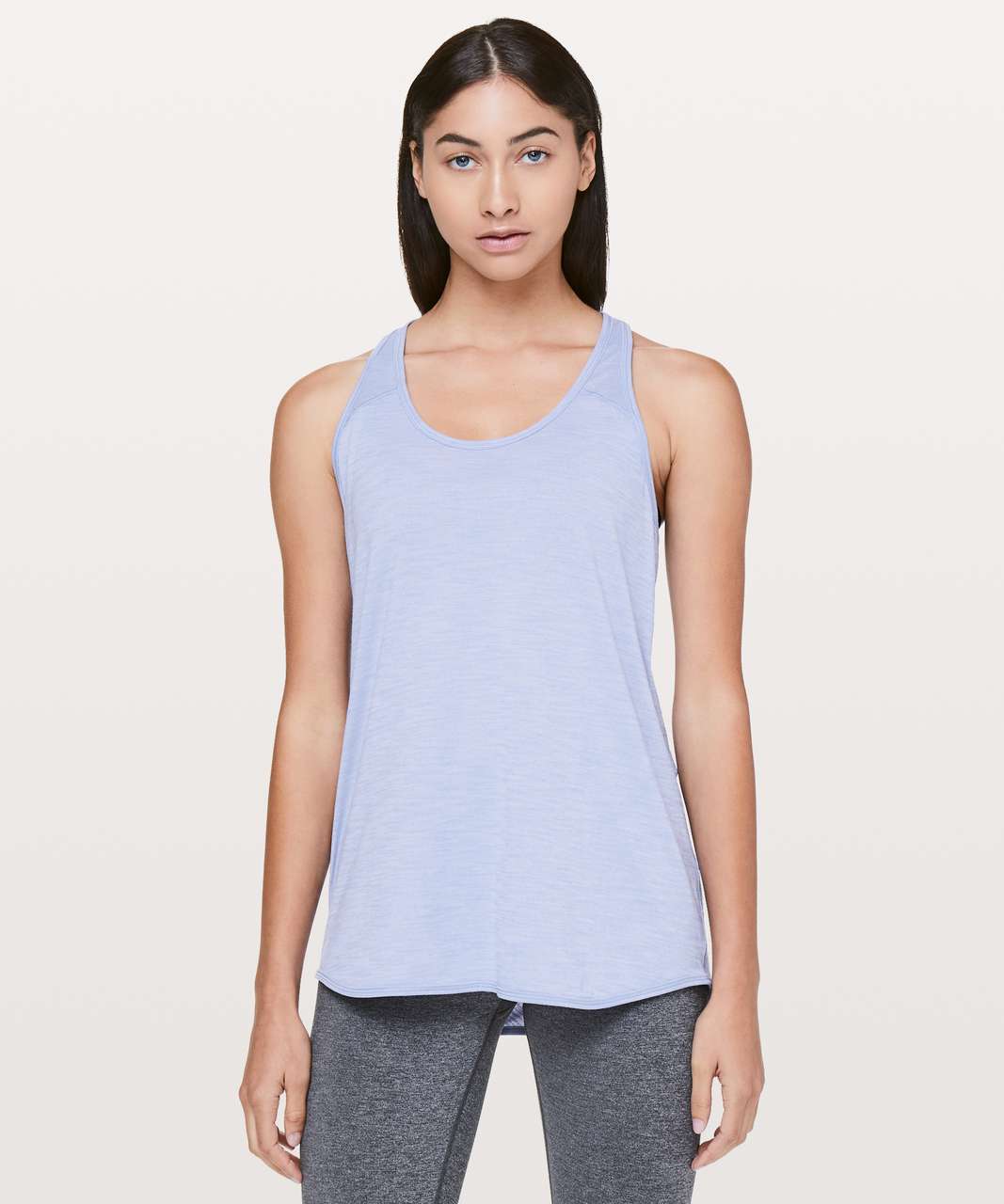 Lululemon Essential Tank - Heathered Iron Purple