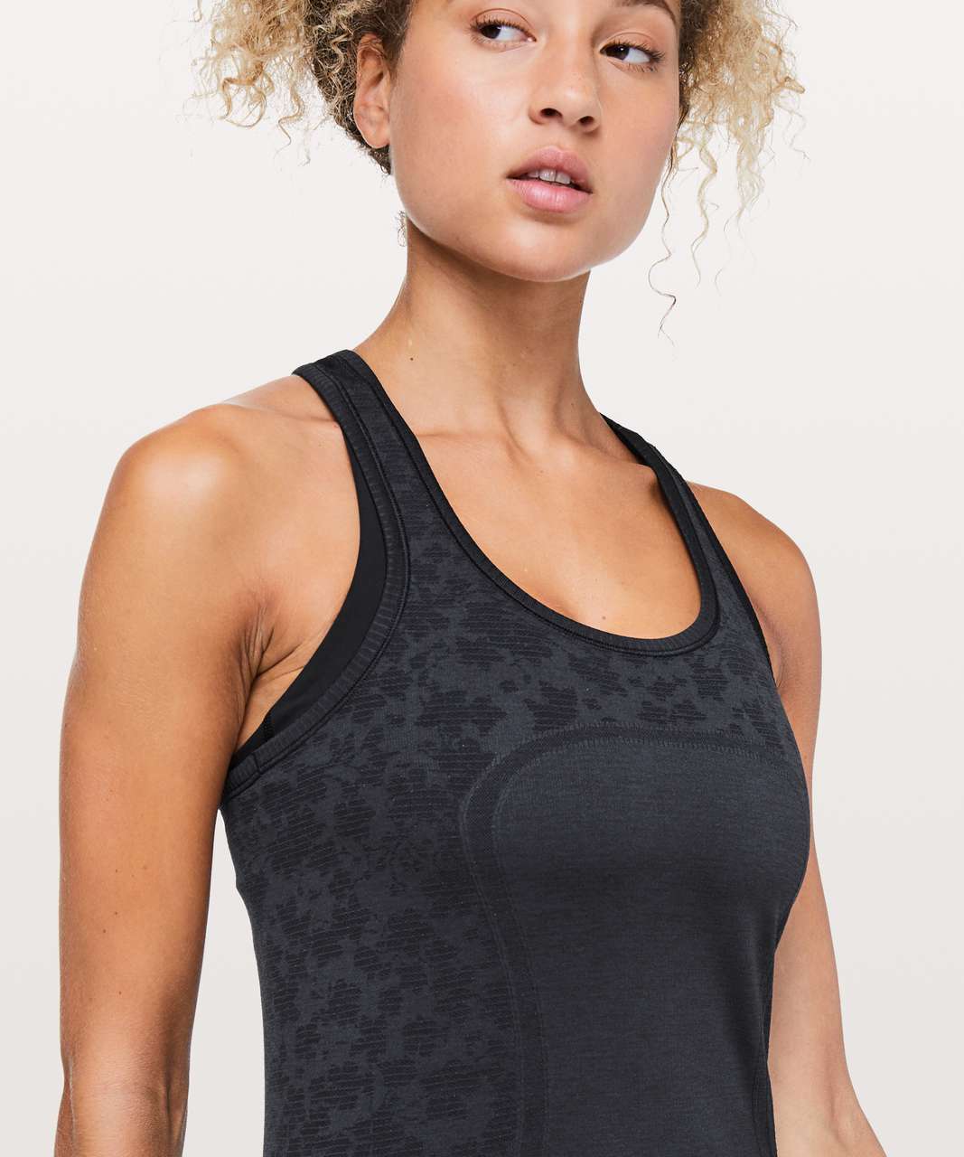 Lululemon Swiftly Tech Racerback - True Navy / Black