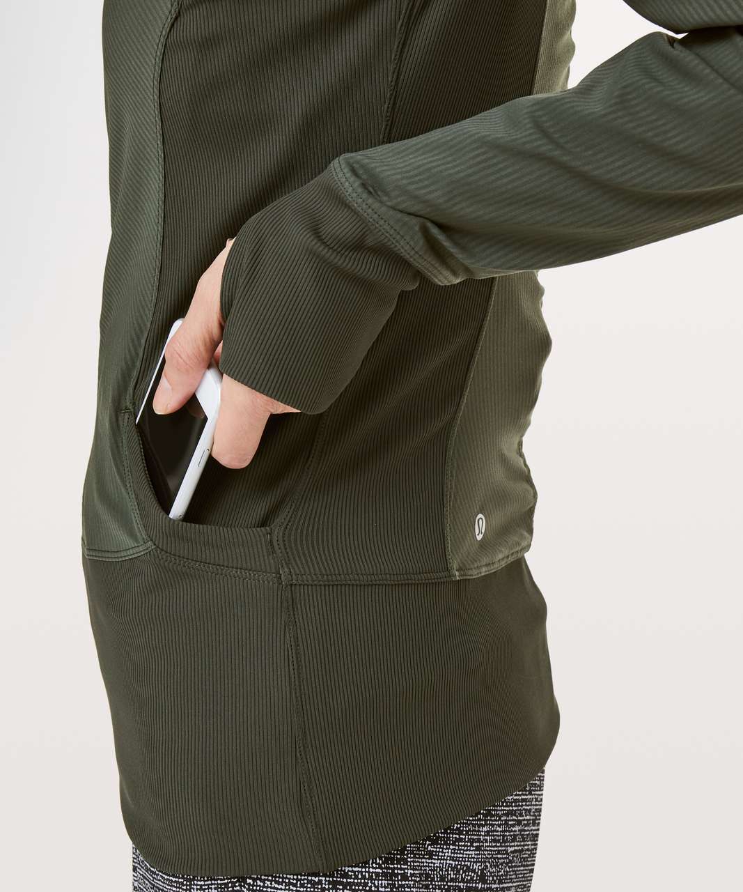 Lululemon In Flux Jacket - Gator Green