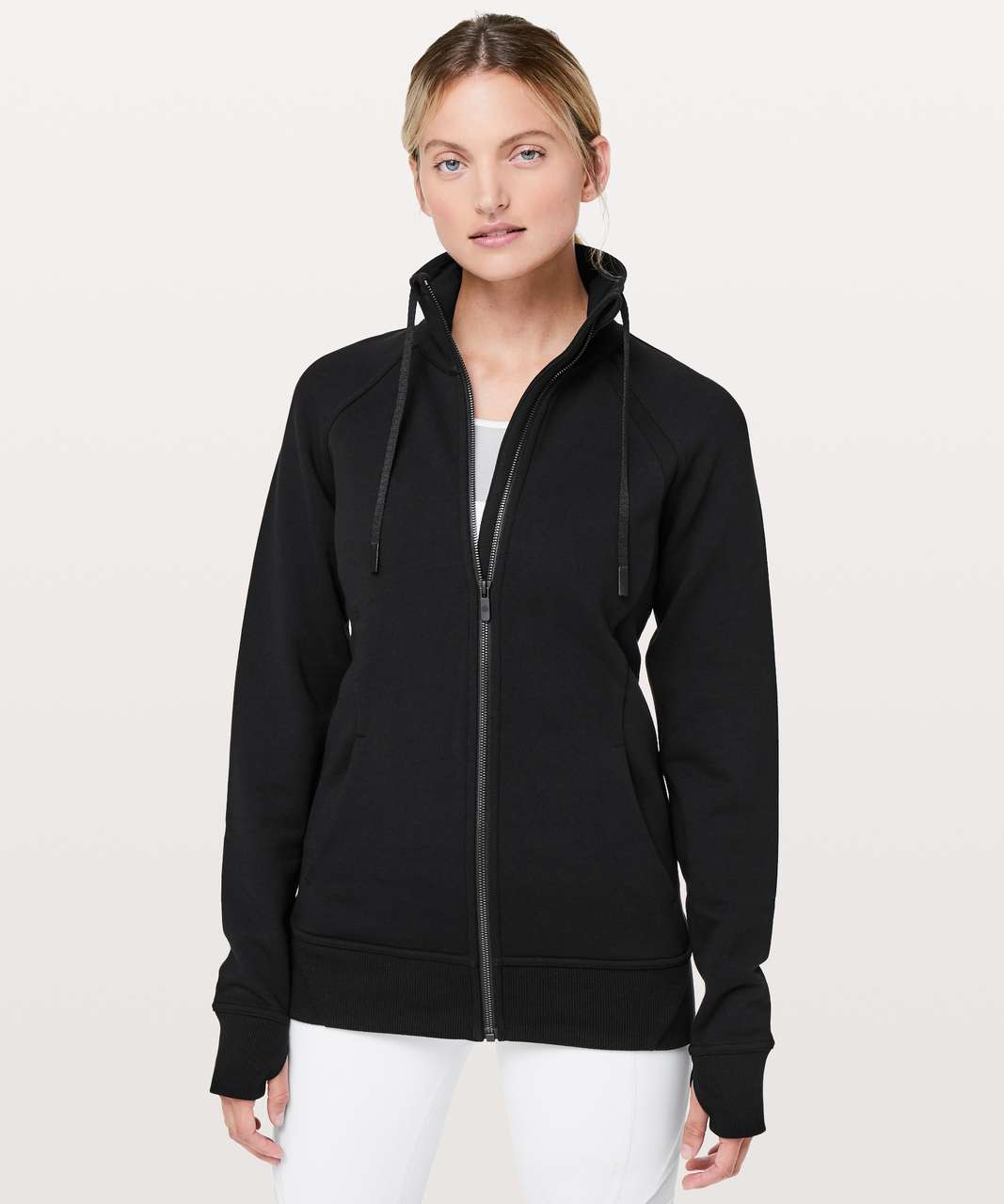 Lululemon Huddle & Hustle Jacket - Black - lulu fanatics