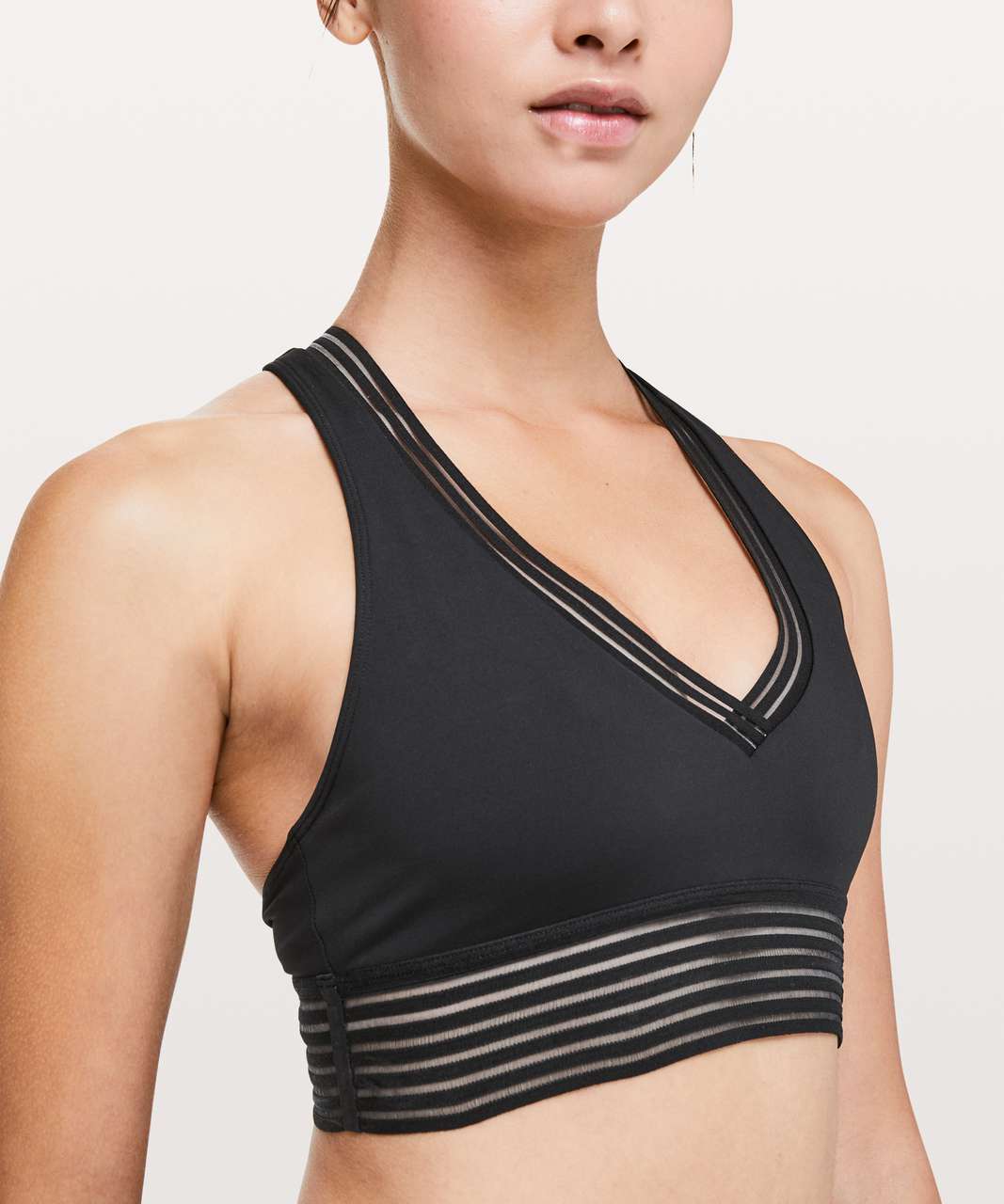 Lululemon Laser Focused Bra - Black - lulu fanatics