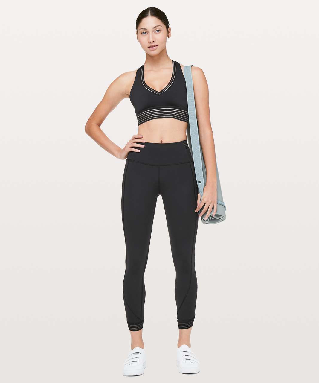 Lululemon Find Focus Bra - Black - lulu fanatics