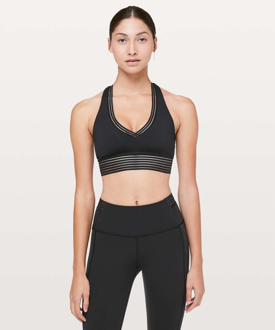 Lululemon Find Focus Bra - Black - lulu fanatics