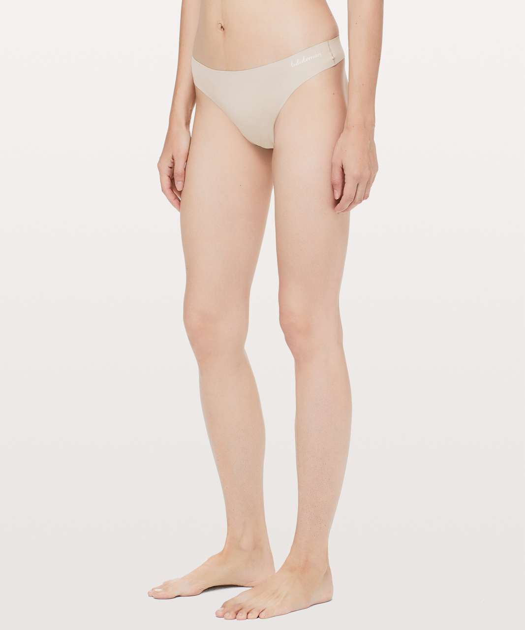 Lululemon Not So There Thong - Barely Beige - lulu fanatics