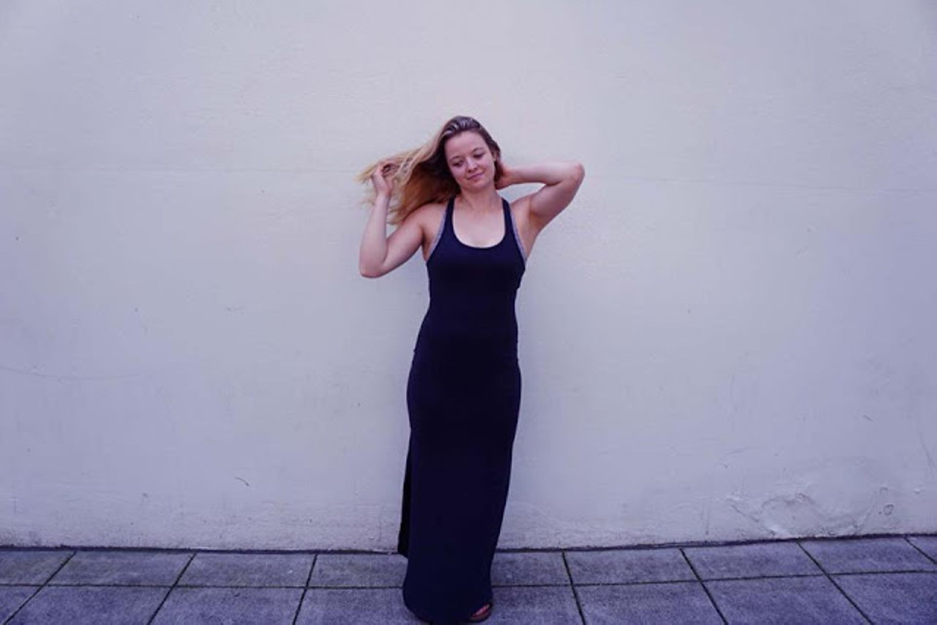 Lululemon Refresh Maxi Dress II - Heathered Black (First Release)