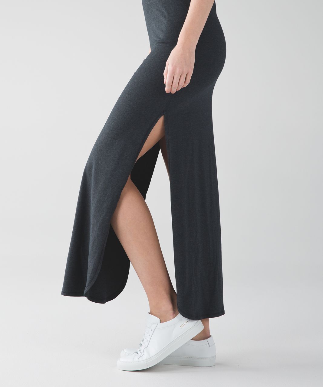 Lululemon Refresh Maxi Dress II - Heathered Black (First Release)