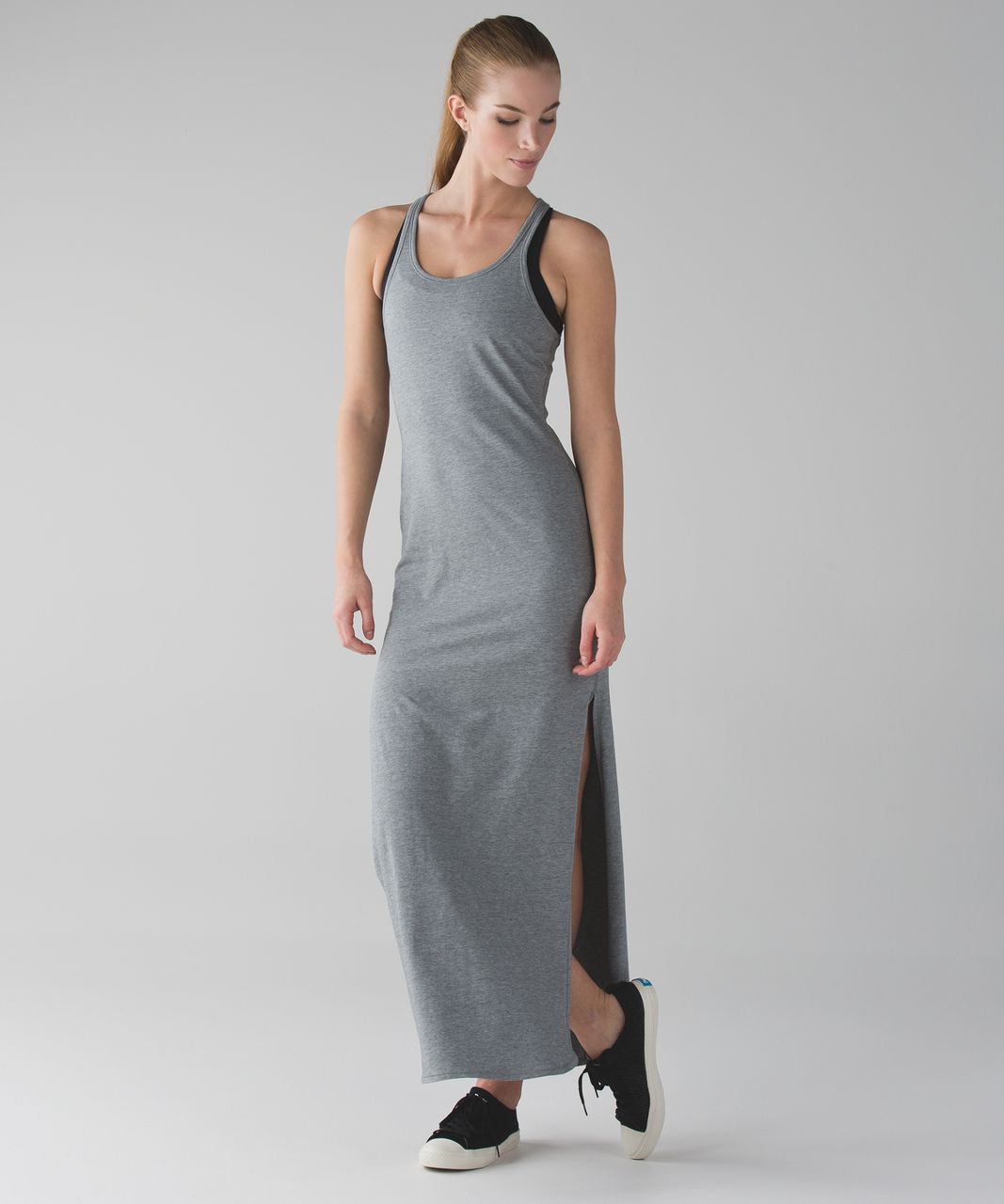 Lululemon Refresh Maxi Dress II - Heathered Medium Grey (First Release)