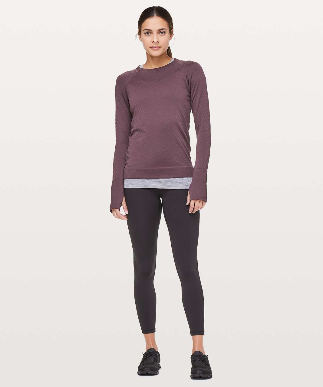 Lululemon Rest Less Pullover - Arctic Plum / Arctic Plum