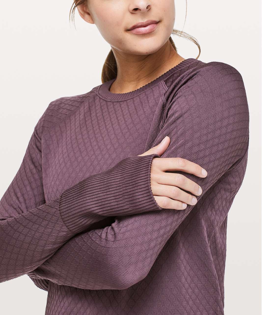 Lululemon Rest Less Pullover - Arctic Plum / Arctic Plum