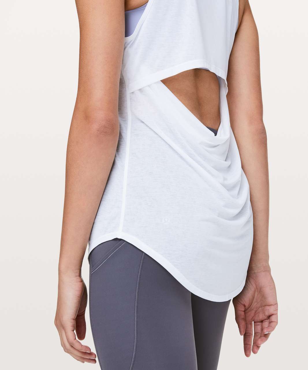 Lululemon Set The Course Tank - White