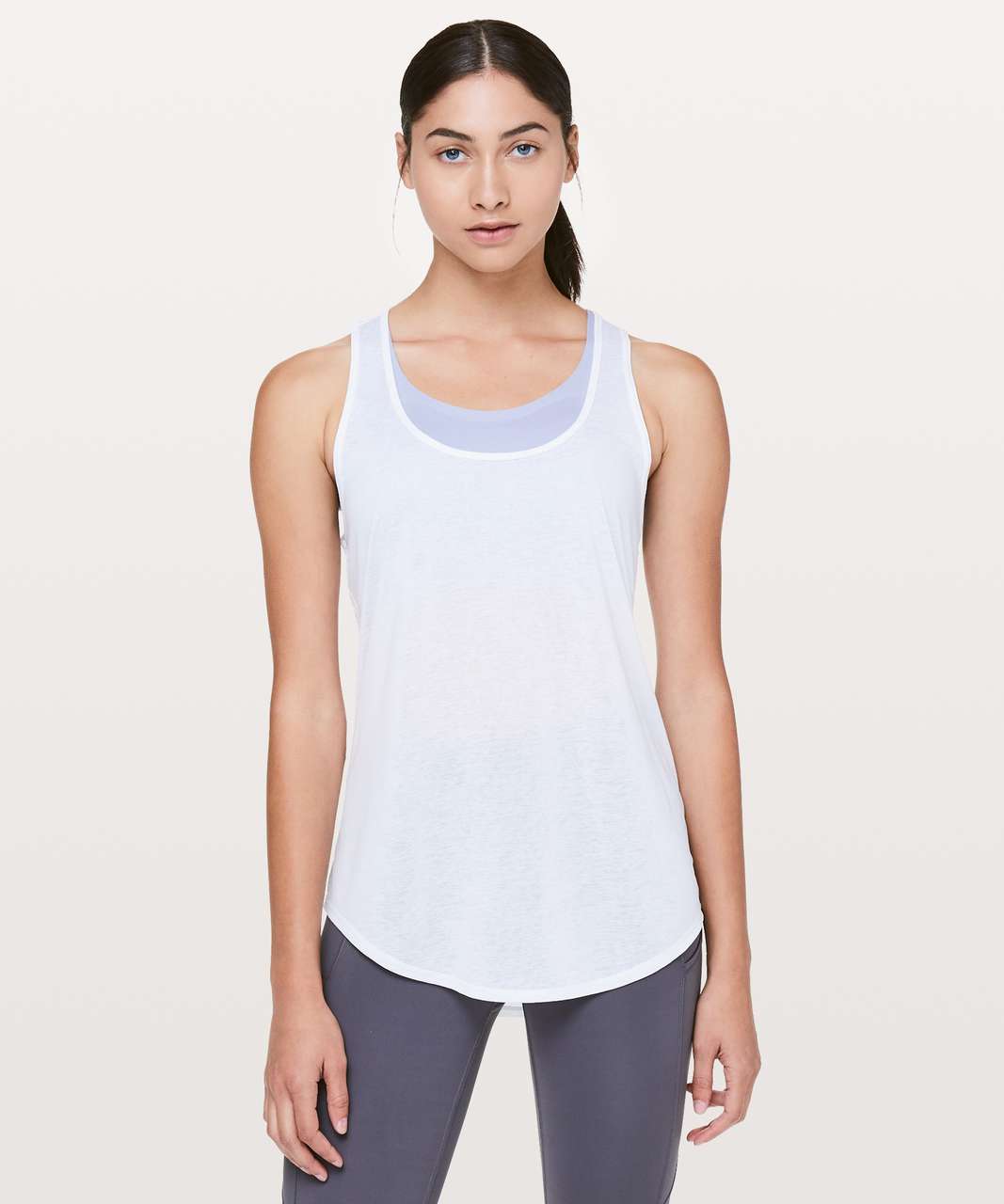 Lululemon Set The Course Tank - White