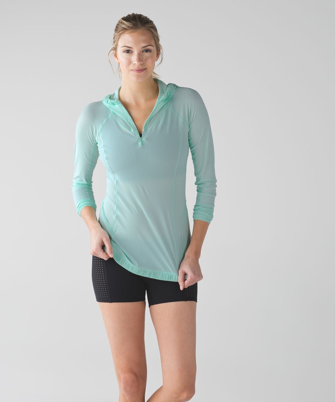 Lululemon Water Bound Hoodie - Sea Mist - lulu fanatics