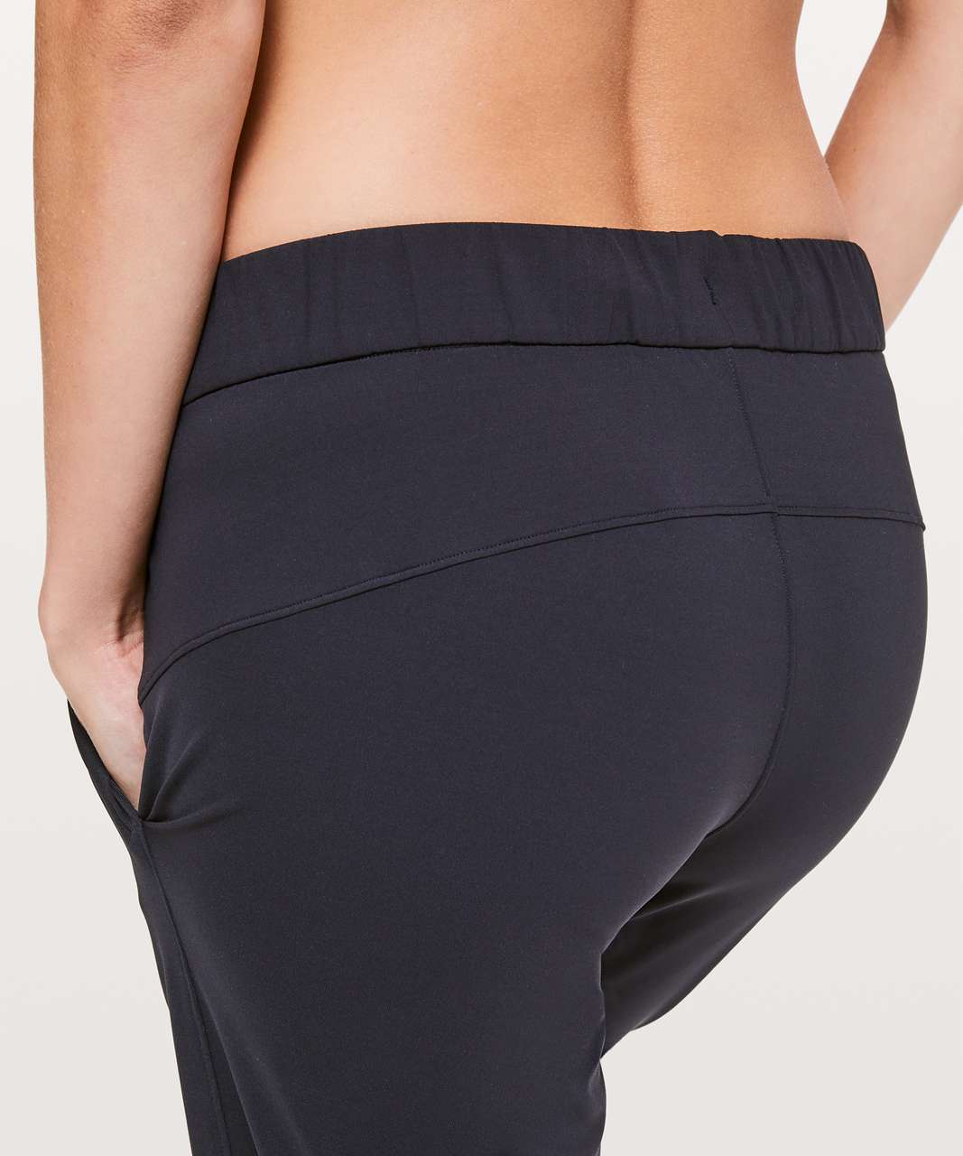 Lululemon On The Fly Crop Jogger - Black - lulu fanatics