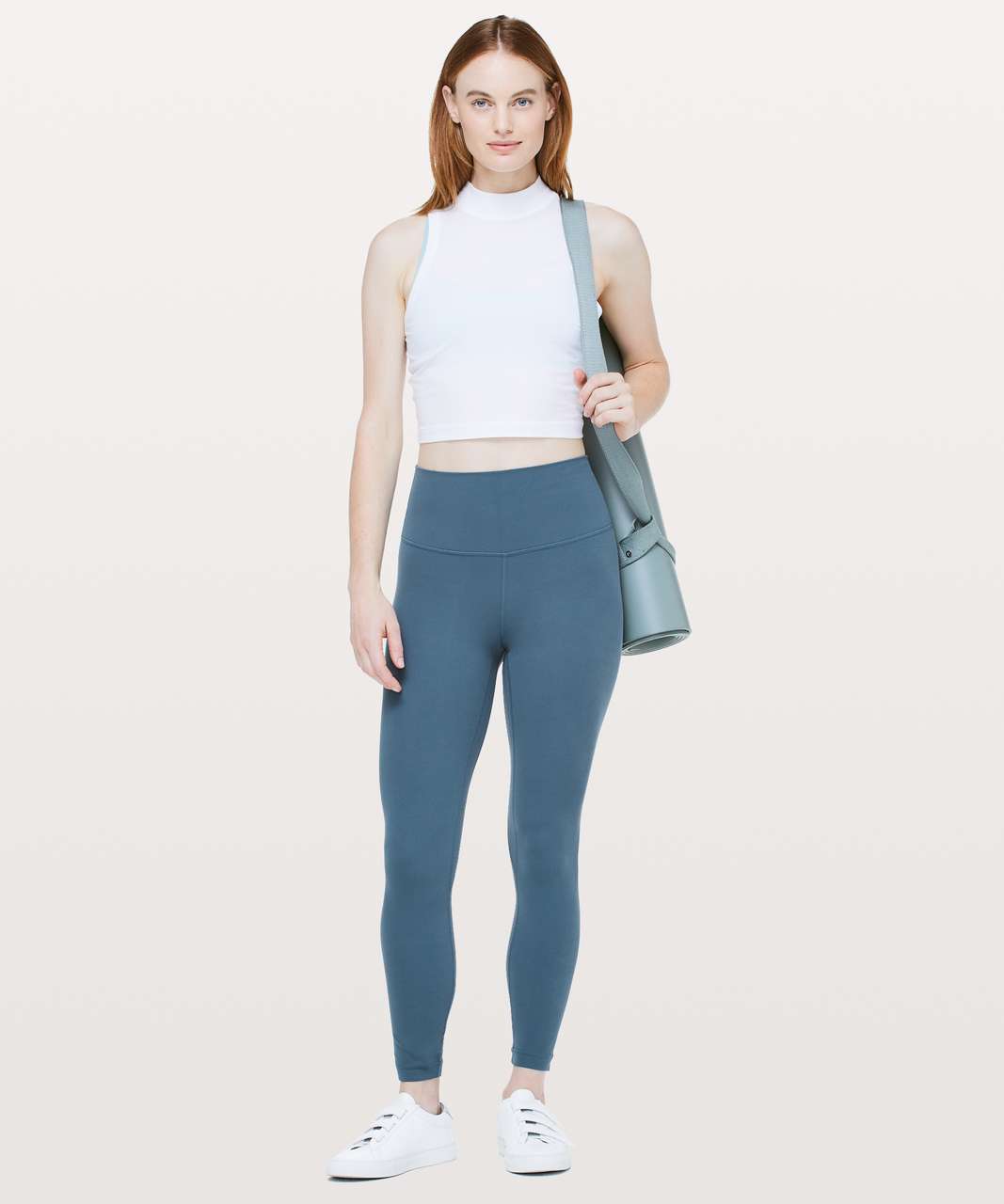 🤍Lululemon Align High Rise Pant II 25 Tight petrol blue☆ Sz 6