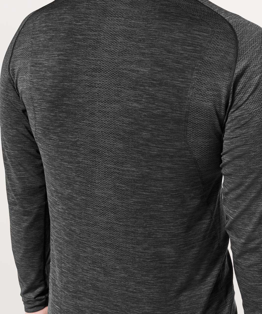 Lululemon Metal Vent Tech Long Sleeve - Deep Coal / Black