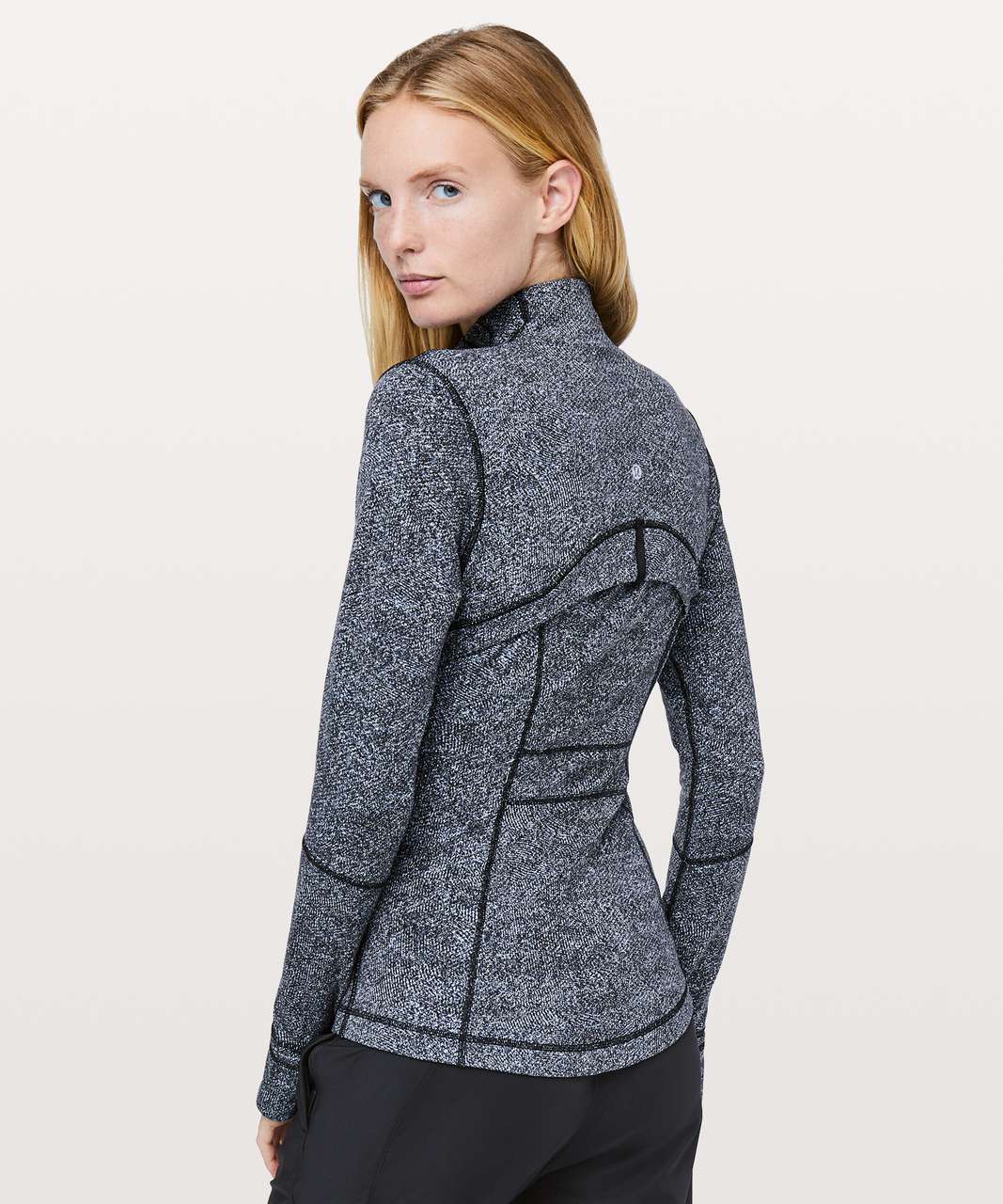 Lululemon Define Jacket - Fusion Jacquard Black Violet Viola