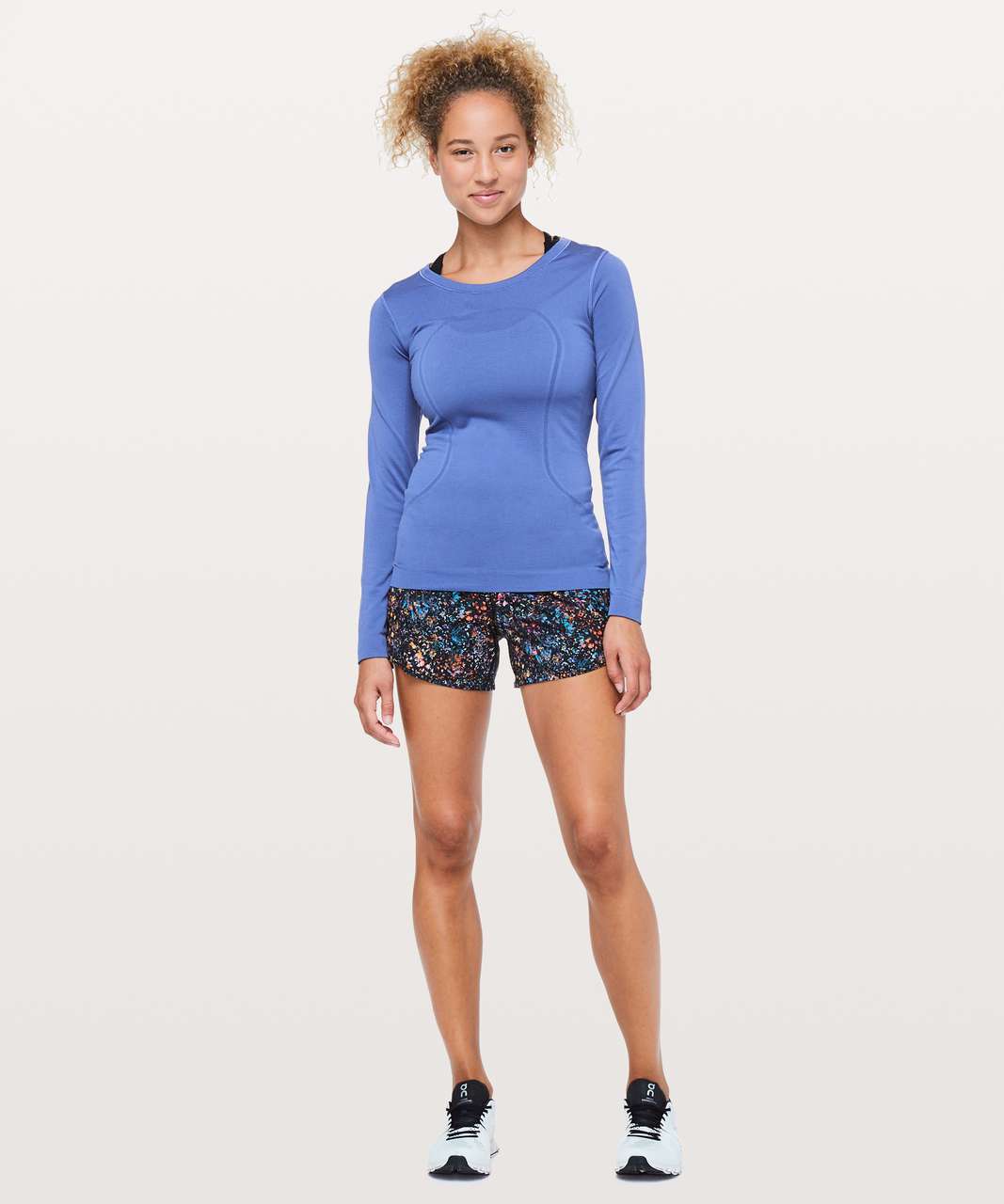 Lululemon Tracker Short V  *4" - Flowerescent Multi