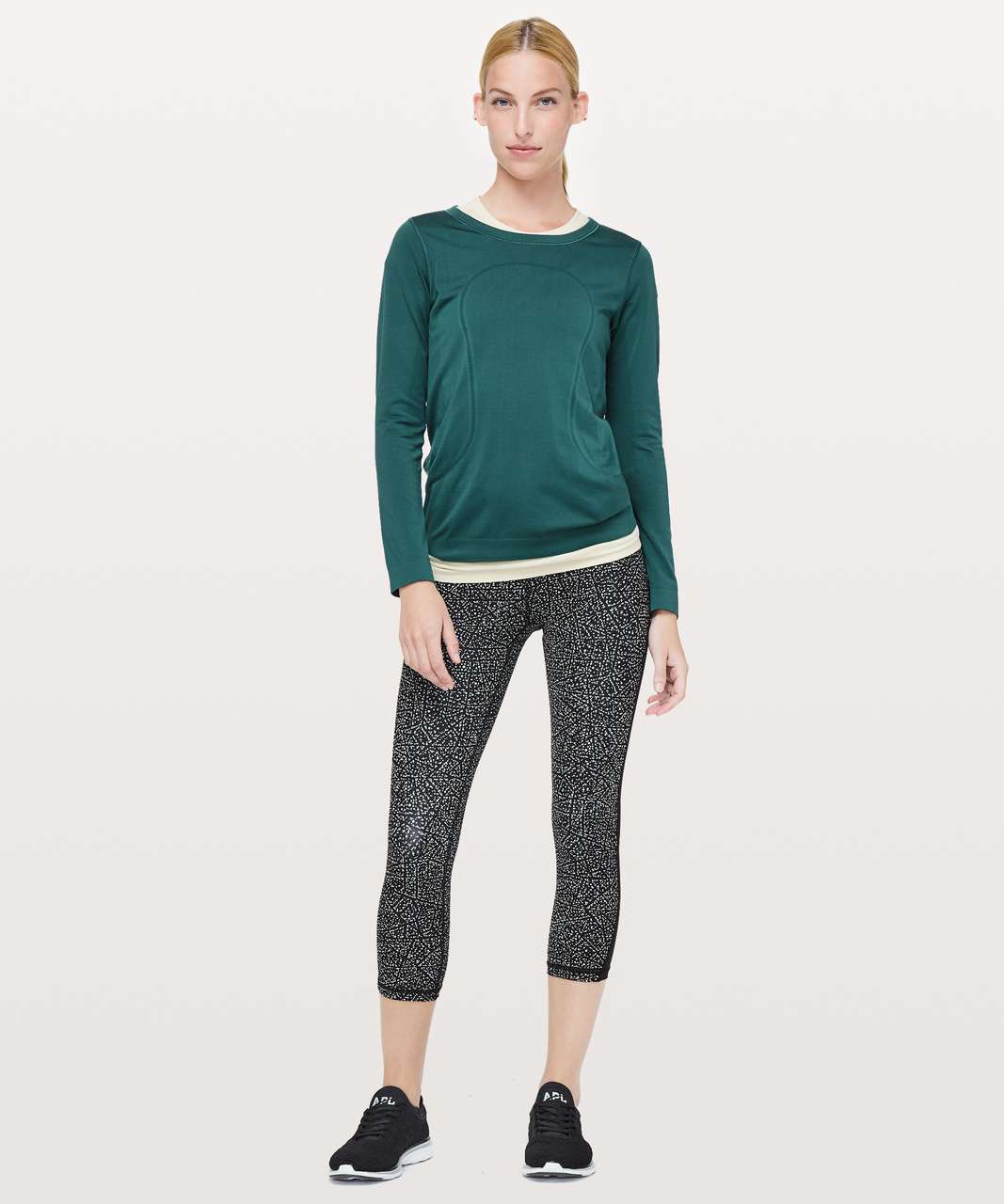 Lululemon Swiftly Tech Long Sleeve (Breeze) *Relaxed Fit - Green Jasper / Green  Jasper - lulu fanatics